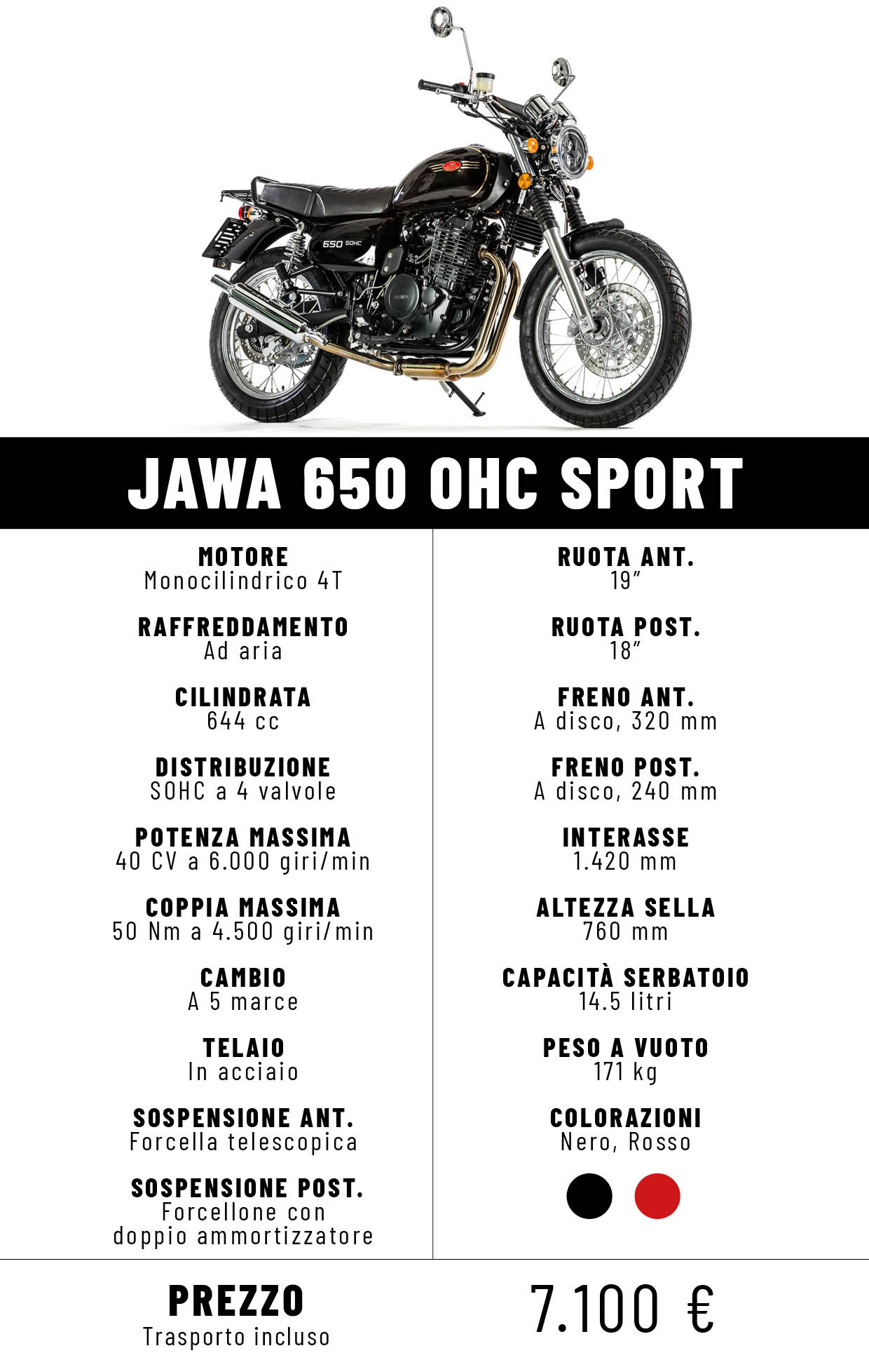 Foto per l articolo JAWA 650 OHC SPORT